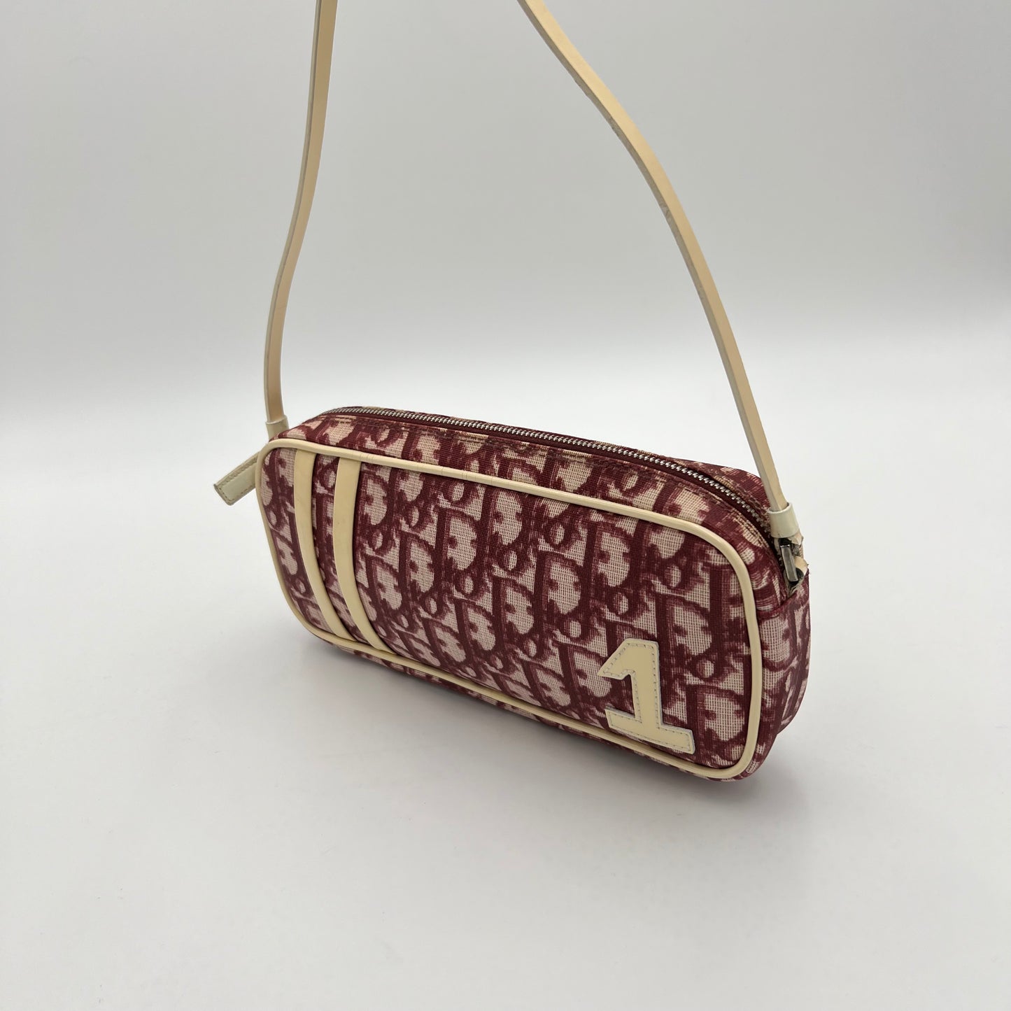 Christian Dior Burgundy Trotter No. 1 Pochette