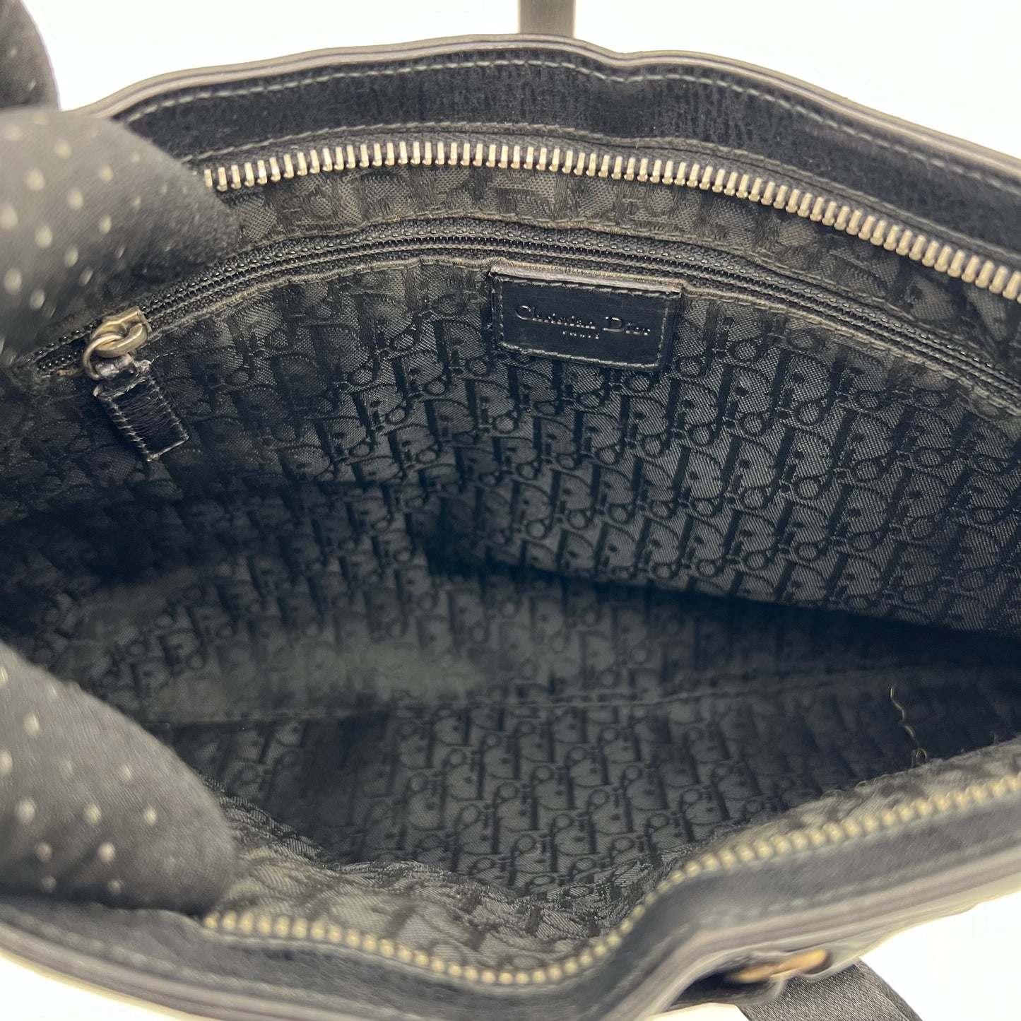Christian Dior John Galliano Black Ballet Corset Shoulder Bag