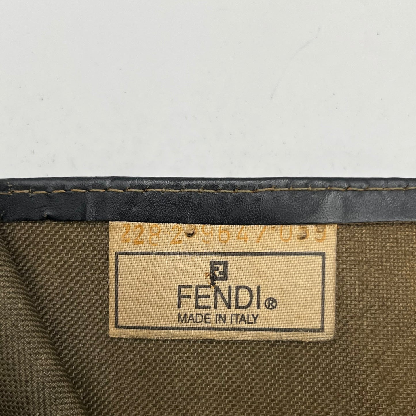 Fendi Logo Mesh Shopper Tote