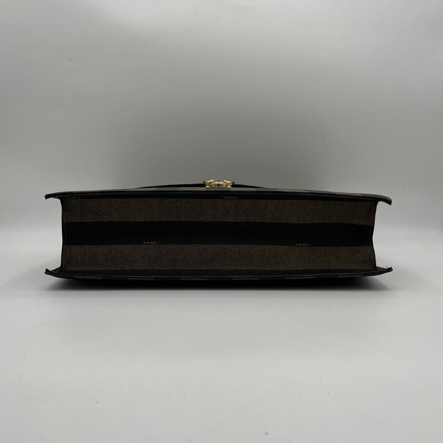 Fendi Vintage Pequin Briefcase