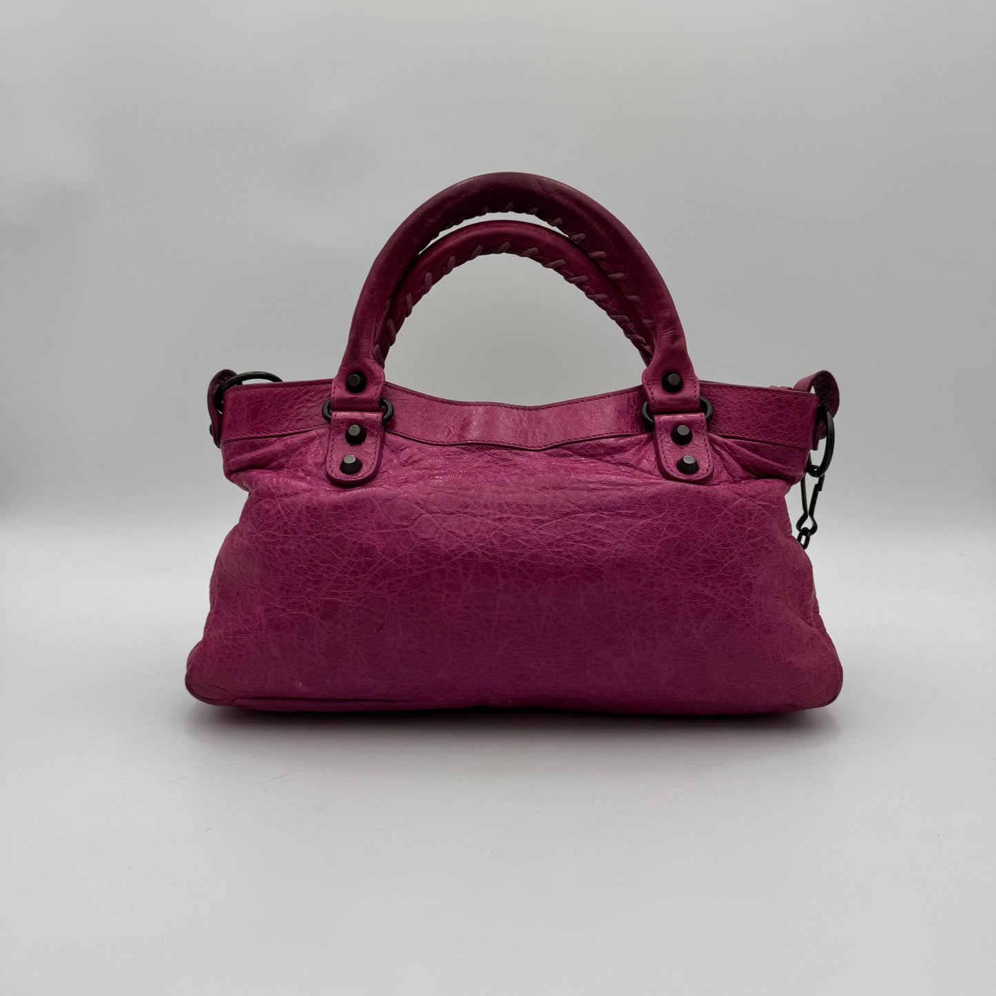 Balenciaga Magenta Pink Leather Classic First