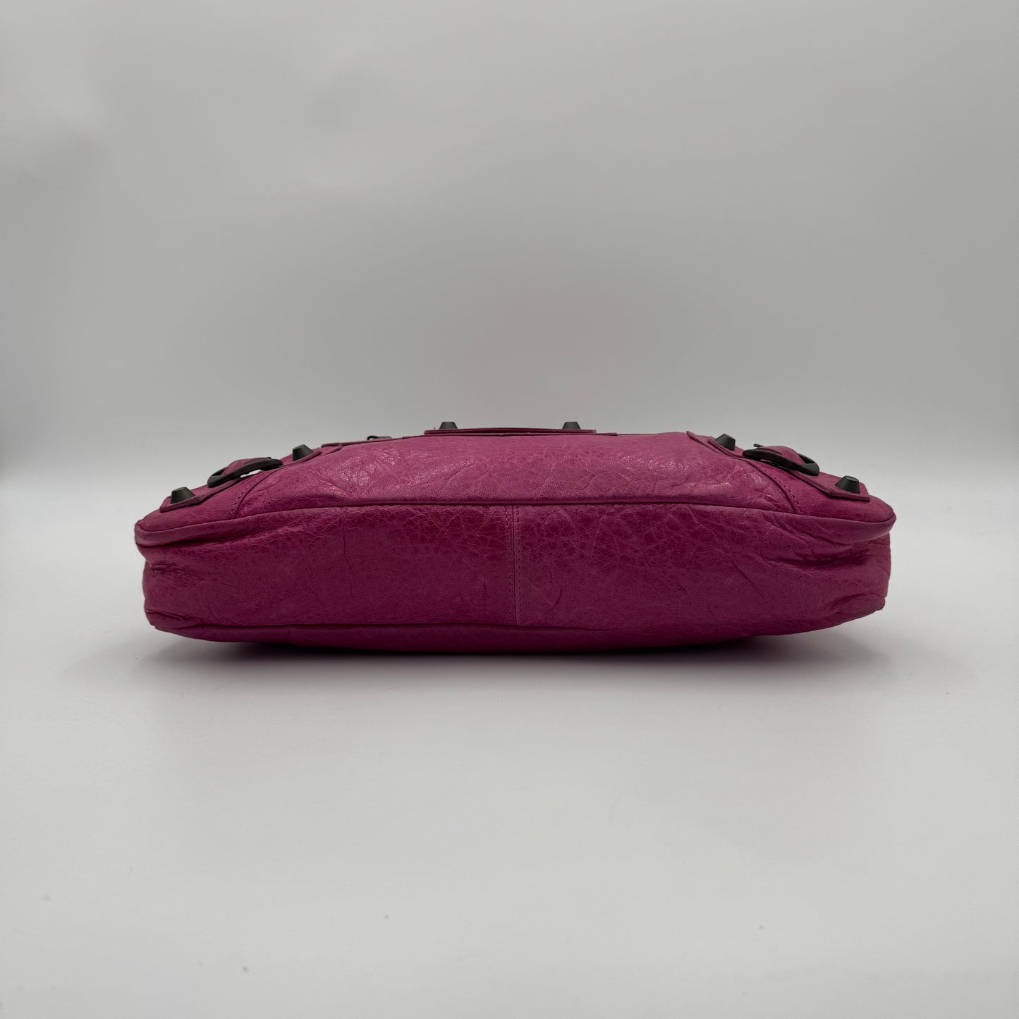 Balenciaga Magenta Pink Leather Classic First