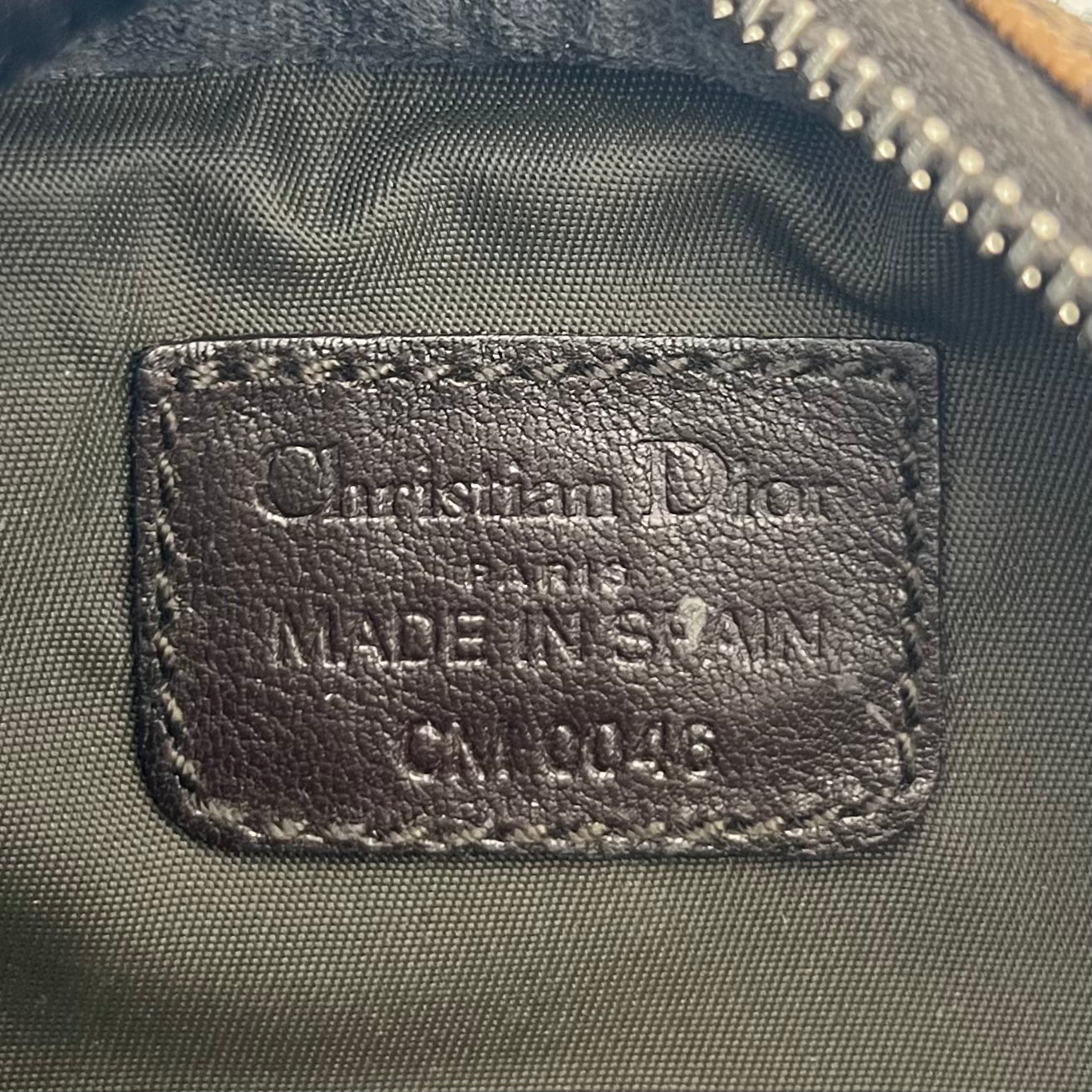 Christian Dior Brown Romantique Trotter Mini Pochette