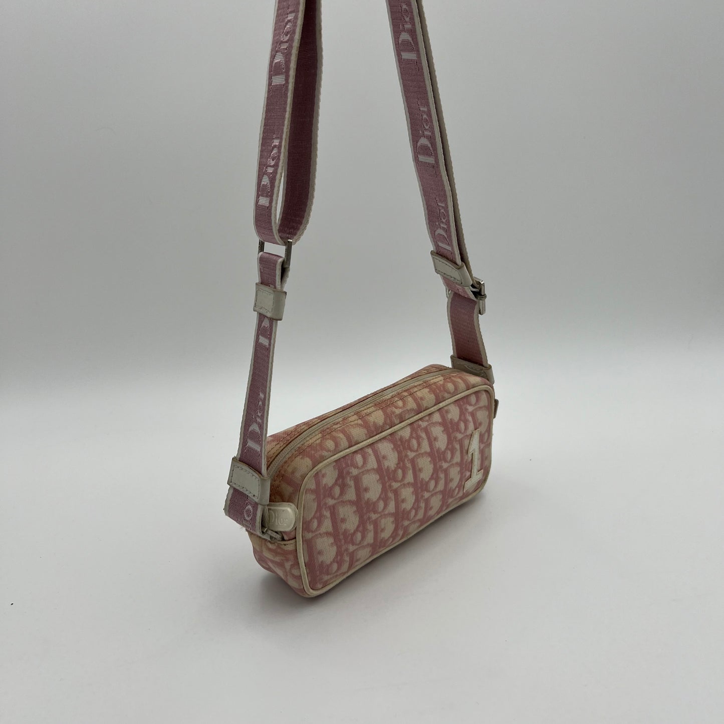 Christian Dior Pink Trotter PVC Mini Crossbody