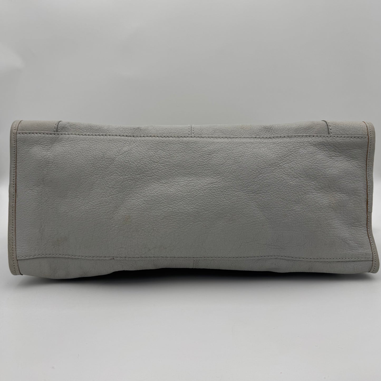 Balenciaga Light Gray Leather Giant 12 Part Time GHW