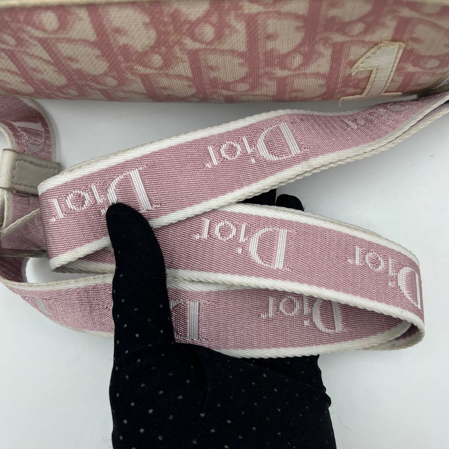 Christian Dior Pink Trotter PVC Mini Crossbody