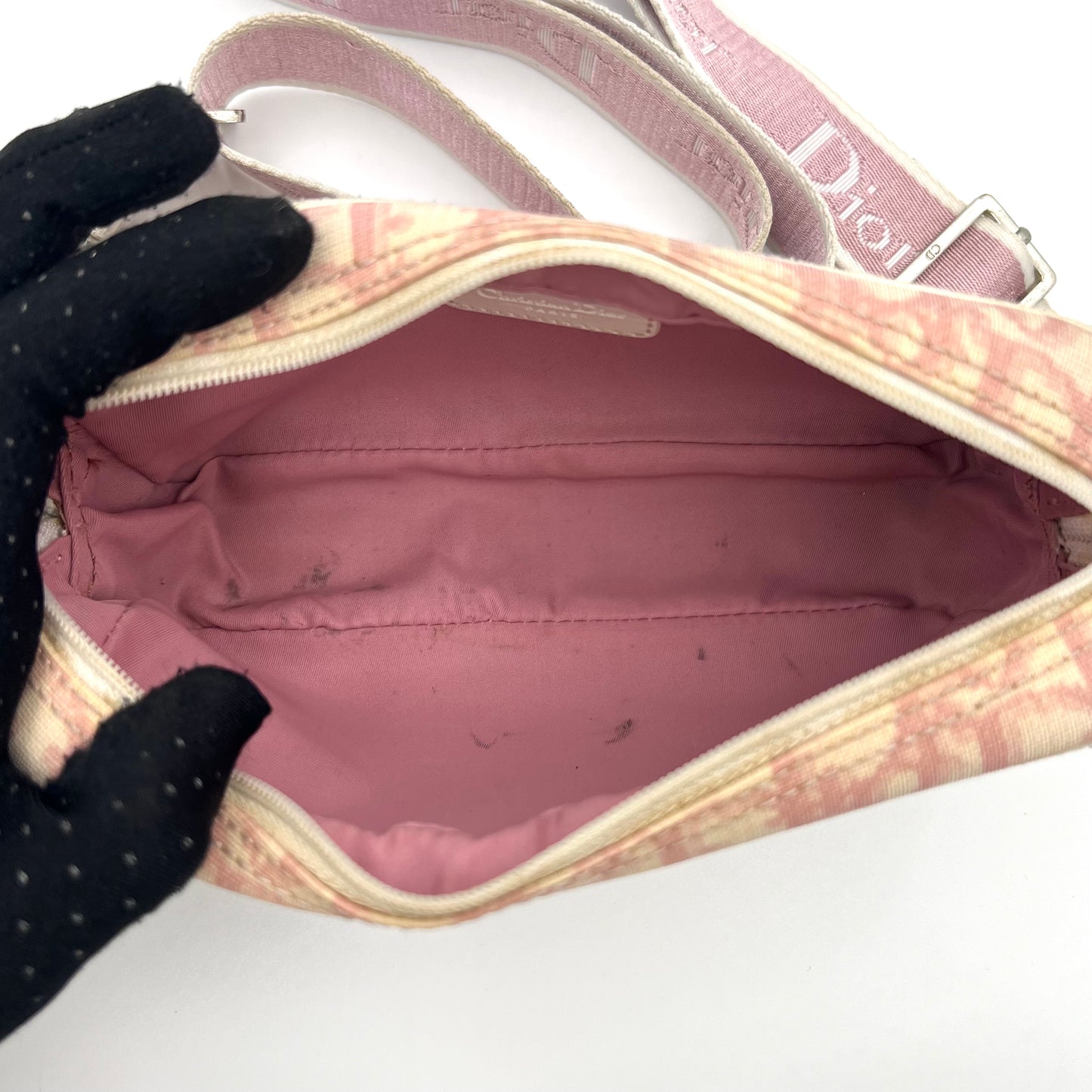 Christian Dior Pink Trotter PVC Mini Crossbody