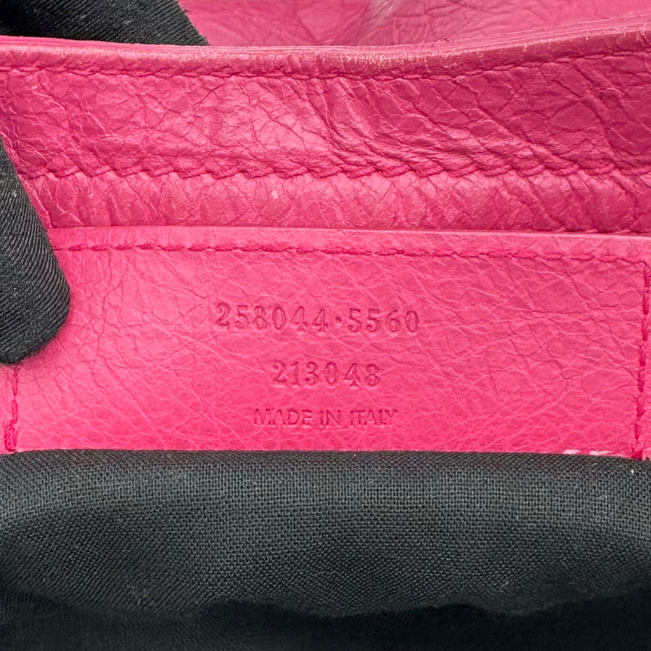 Balenciaga Magenta Pink Leather Giant Brogues City