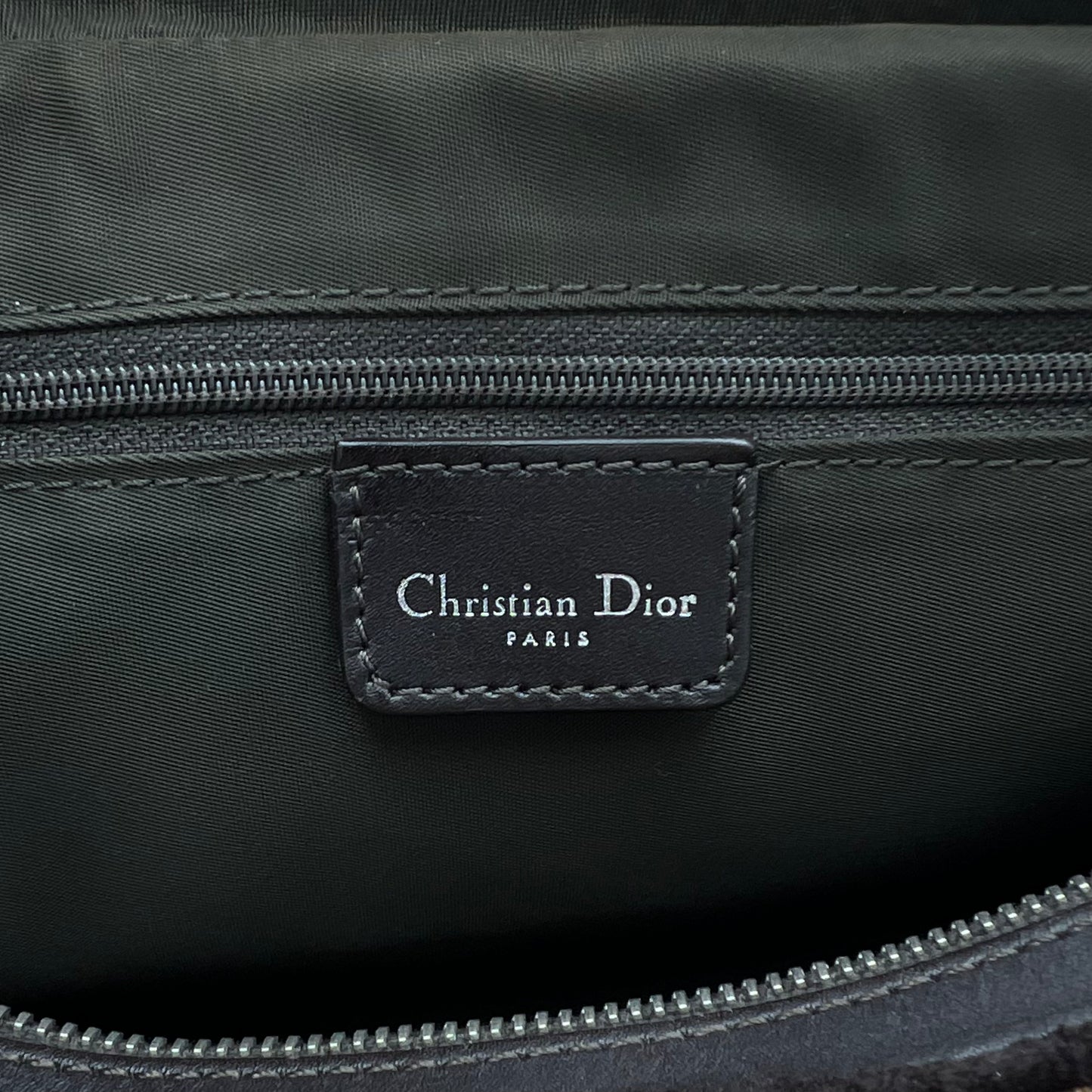 Christian Dior Brown Romantique Trotter Medium Handbag
