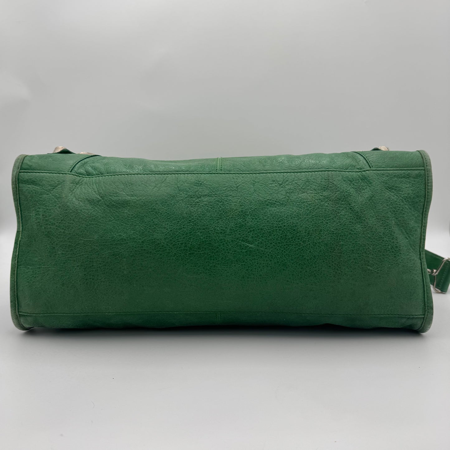 Balenciaga Green Leather Giant 21 Part Time SHW