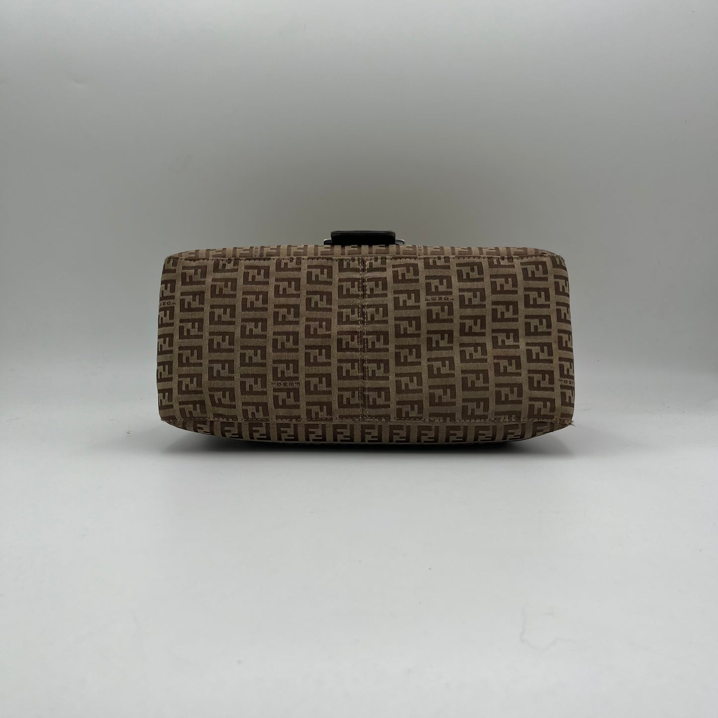 Fendi Brown Zucchino Mamma Baguette