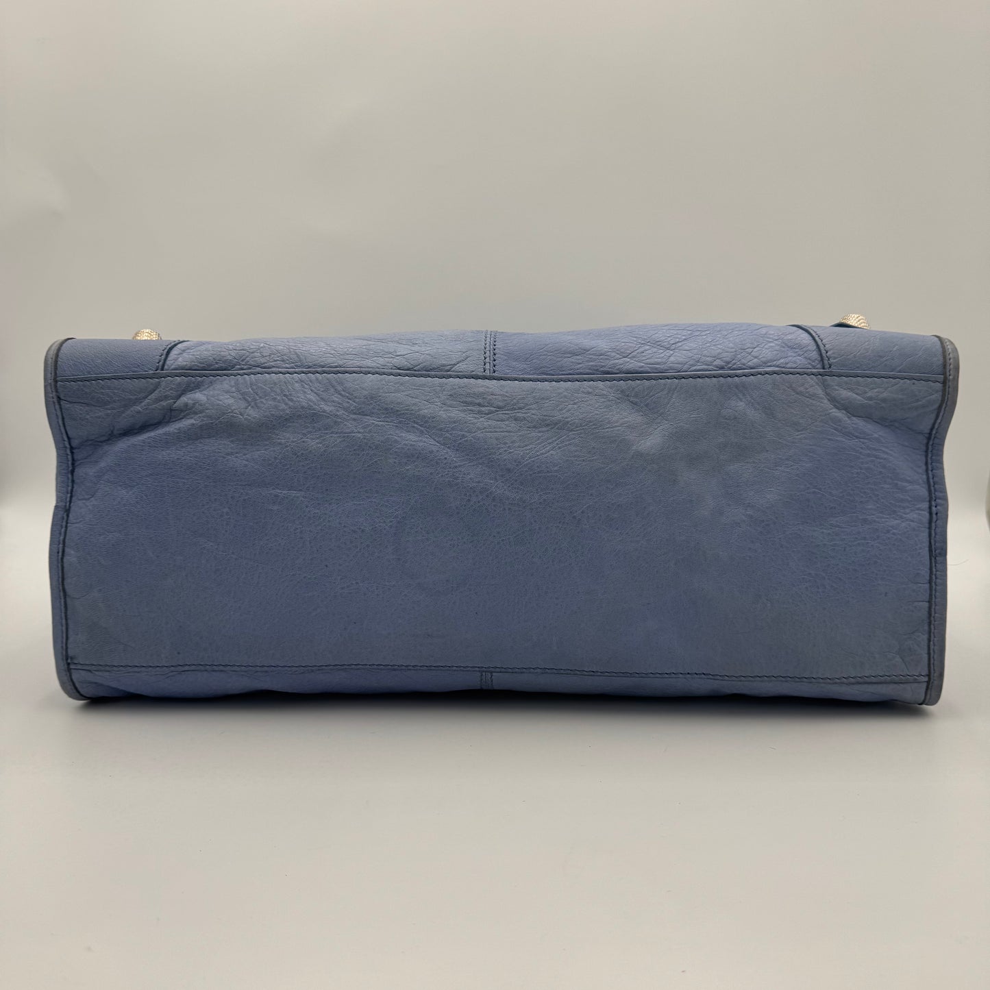Balenciaga Periwinkle Blue Leather Giant 21 Part Time SHW