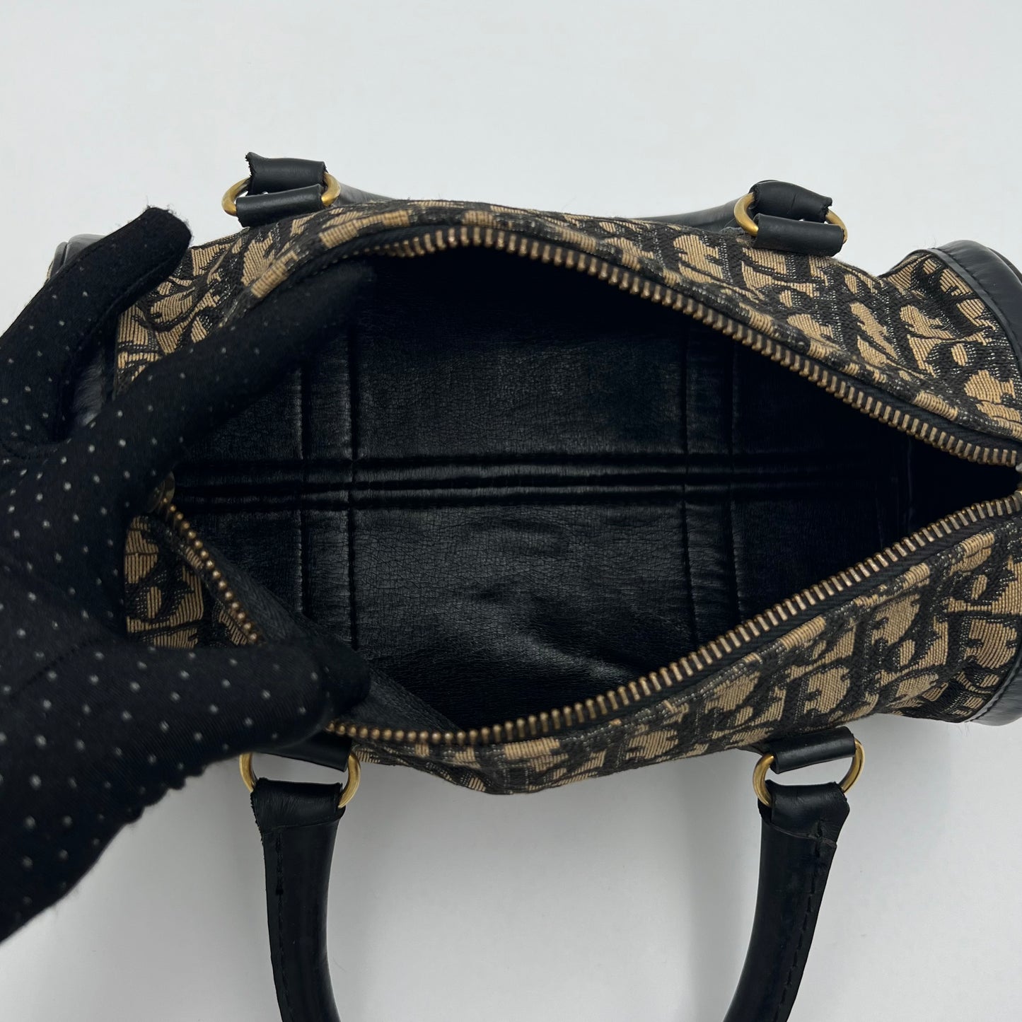 Christian Dior Vintage Blue Oblique Papillon 26