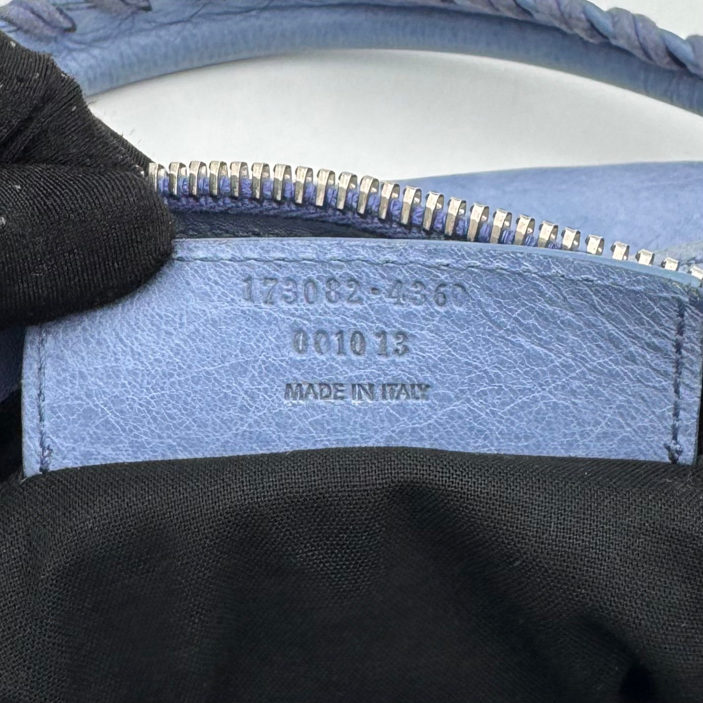 Balenciaga Periwinkle Blue Leather Giant 21 Part Time SHW