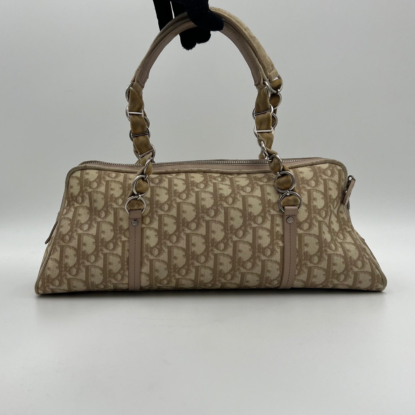 Christian Dior Beige Trotter Romantique Handbag