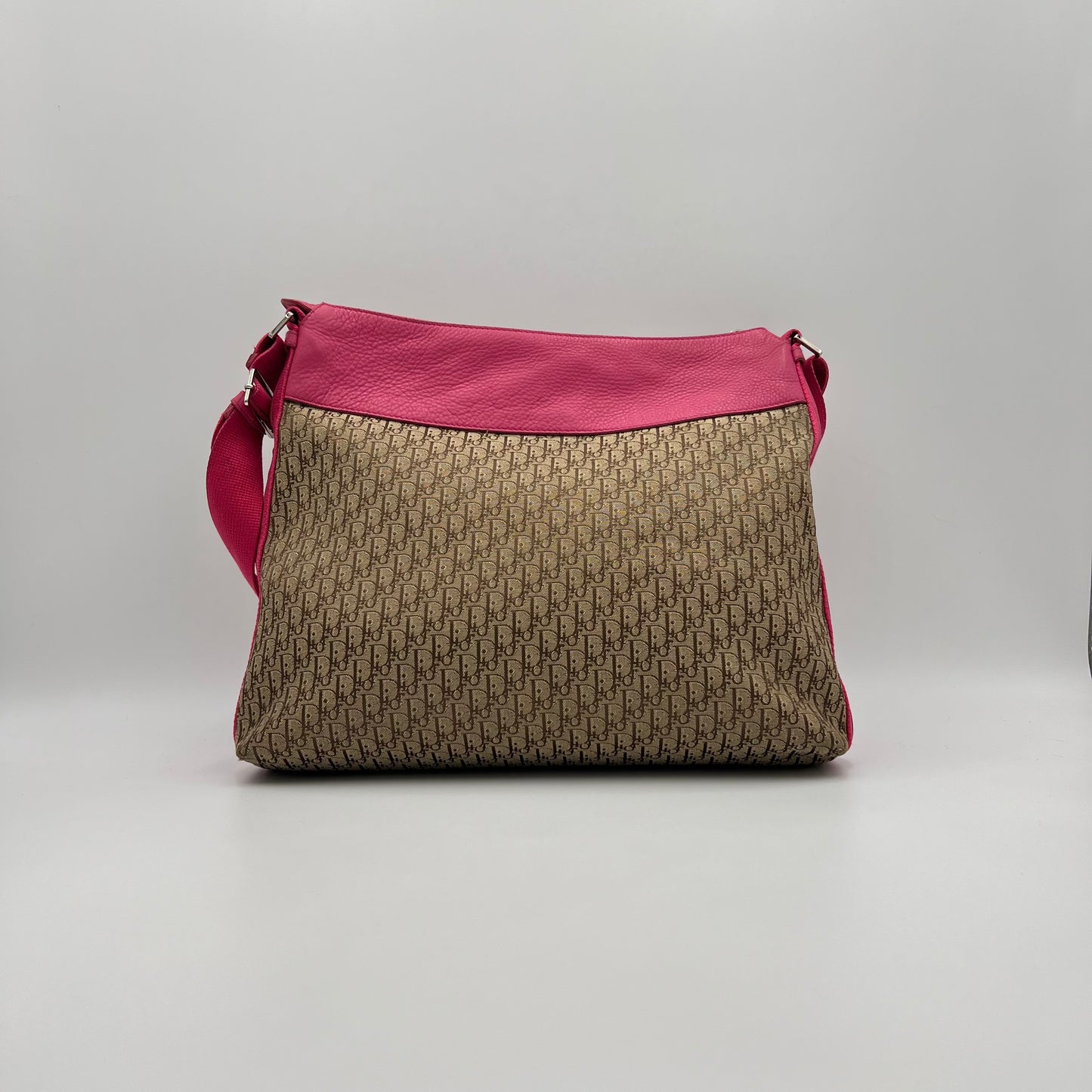 Christian Dior Street Chic Pink Leather Crossbody