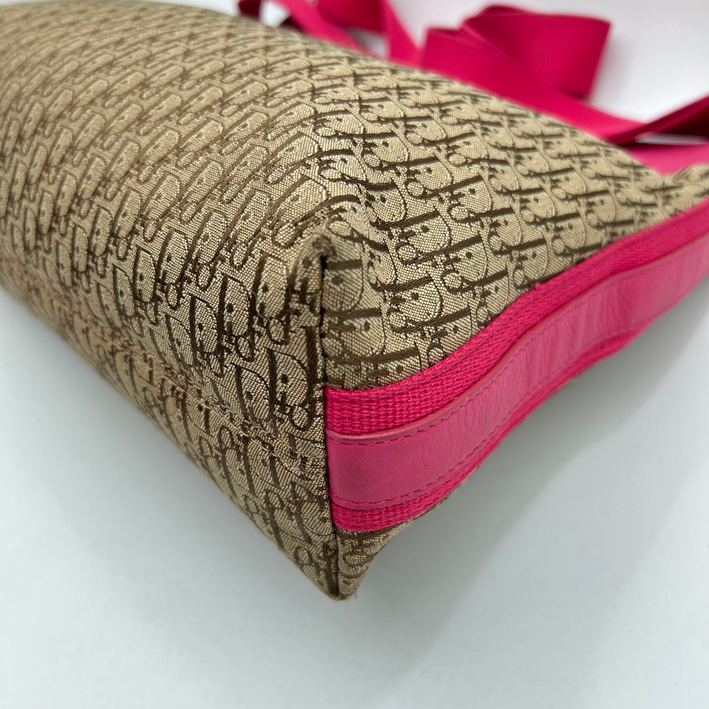 Christian Dior Street Chic Pink Leather Crossbody