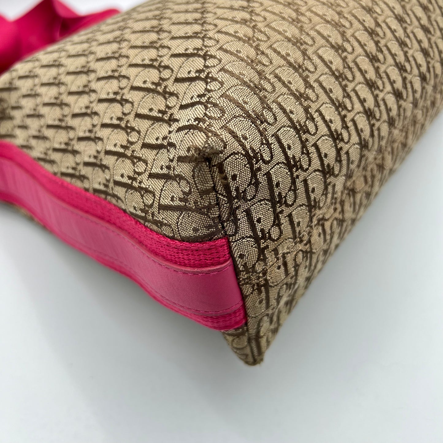 Christian Dior Street Chic Pink Leather Crossbody