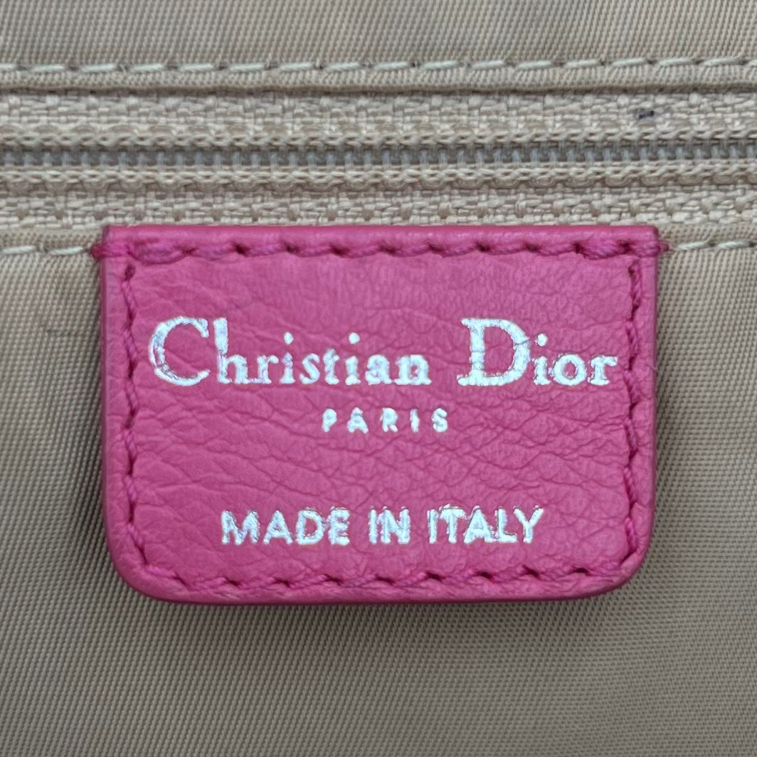 Christian Dior Street Chic Pink Leather Crossbody