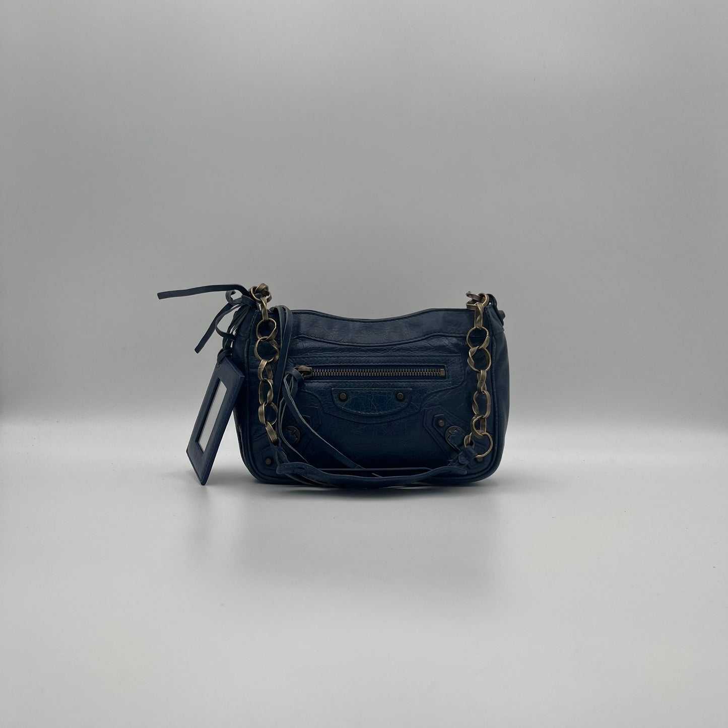 Balenciaga Dark Blue Pochette