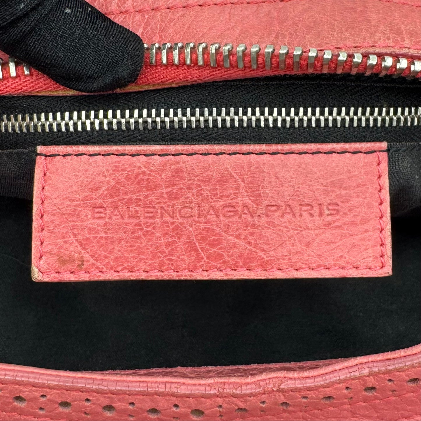 Balenciaga Pink Leather Giant Brogues Part Time