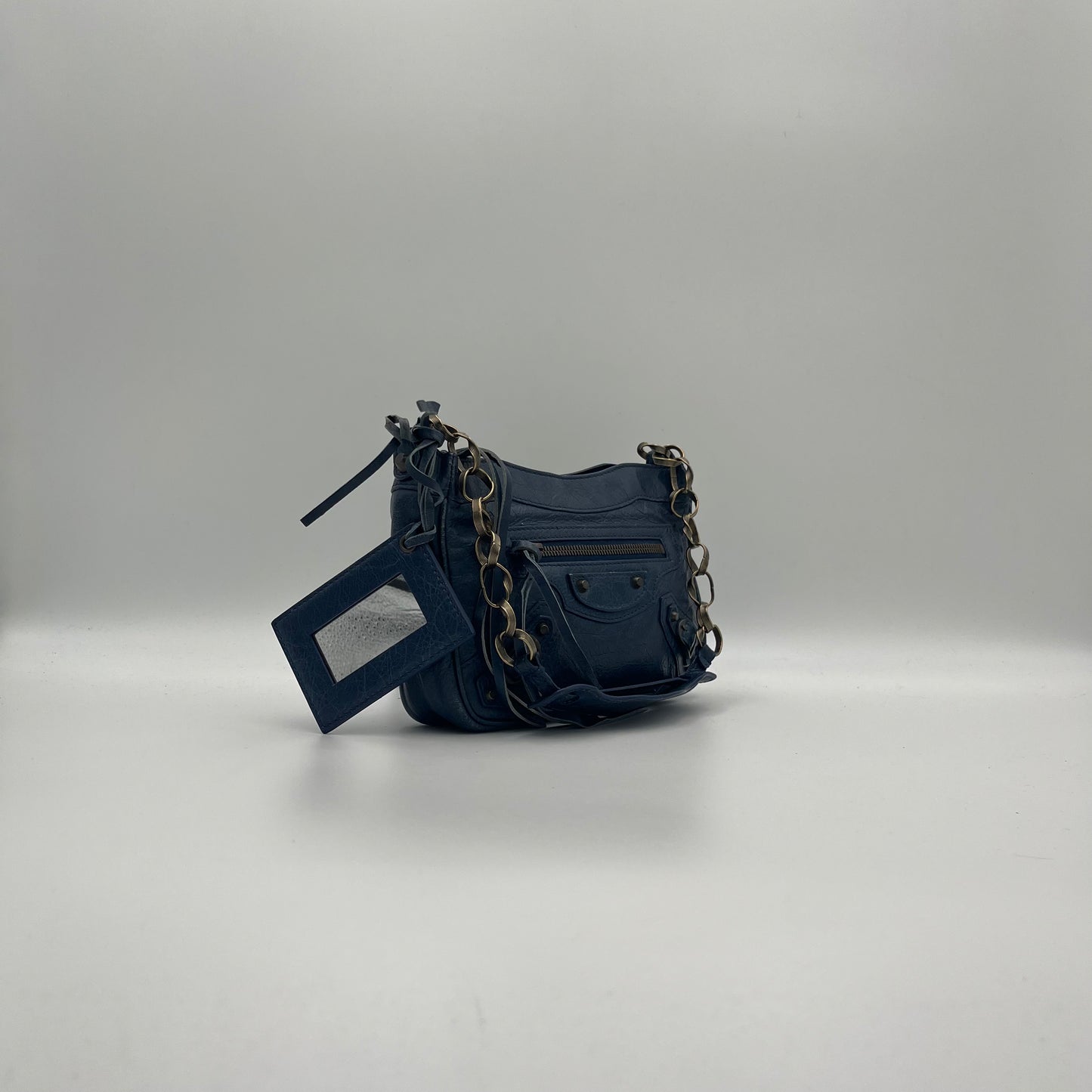 Balenciaga Dark Blue Pochette