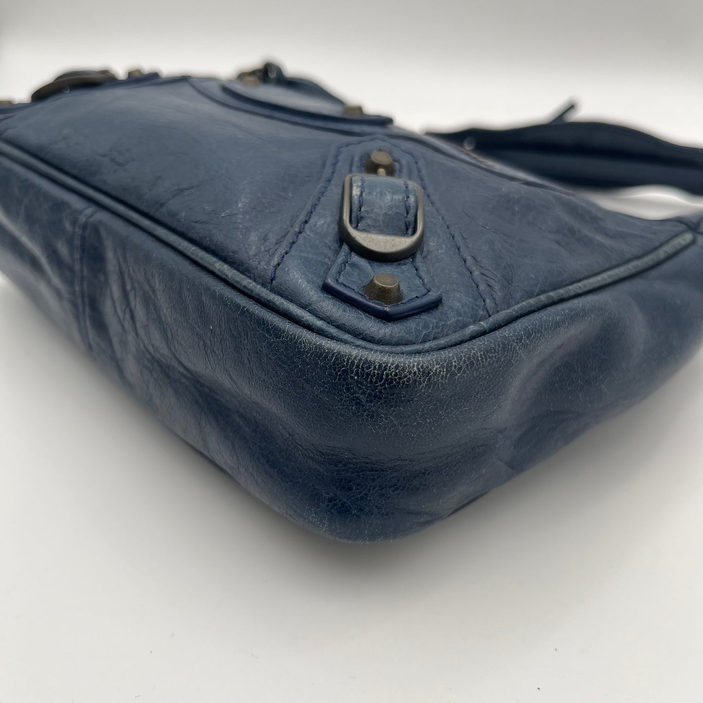 Balenciaga Dark Blue Pochette