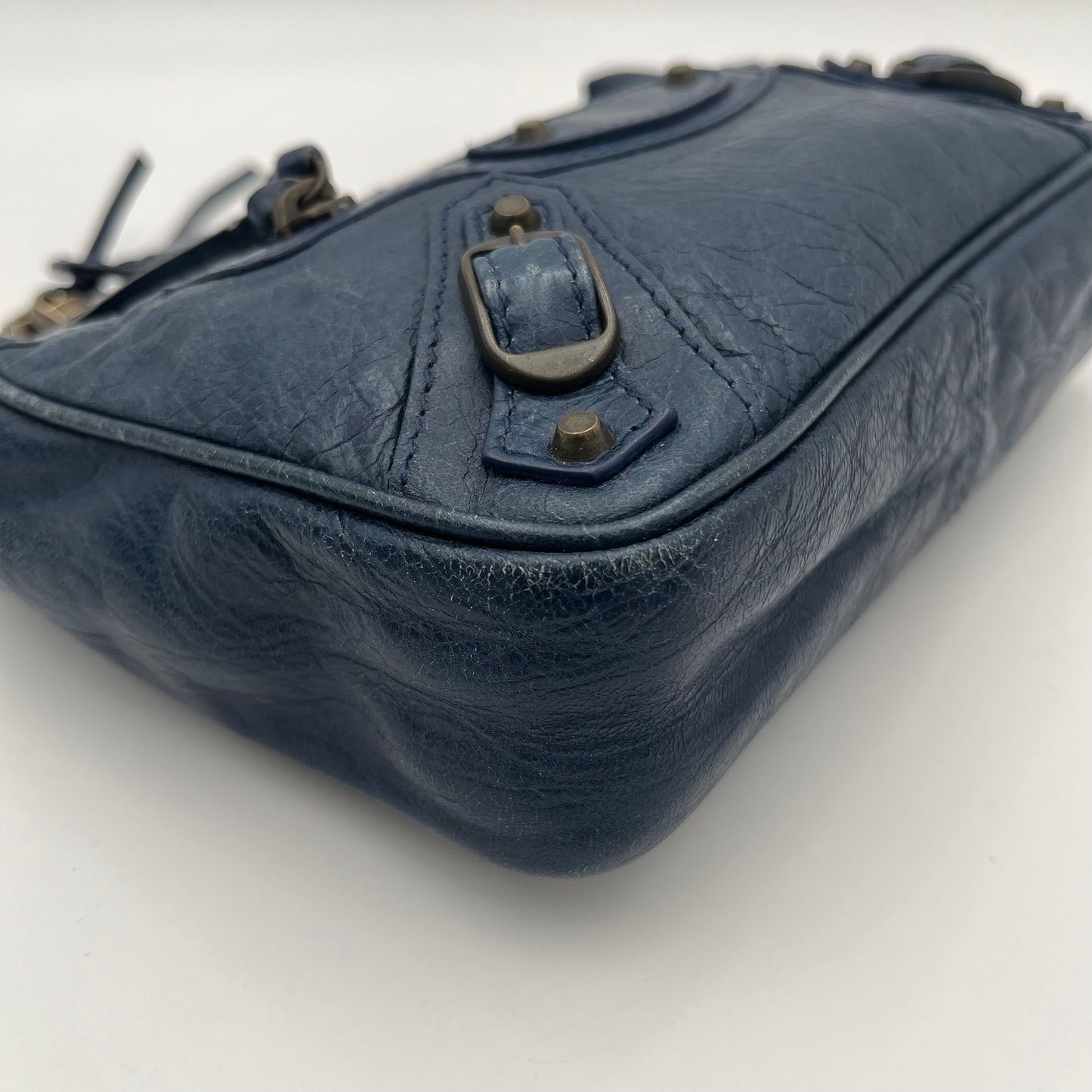 Balenciaga Dark Blue Pochette