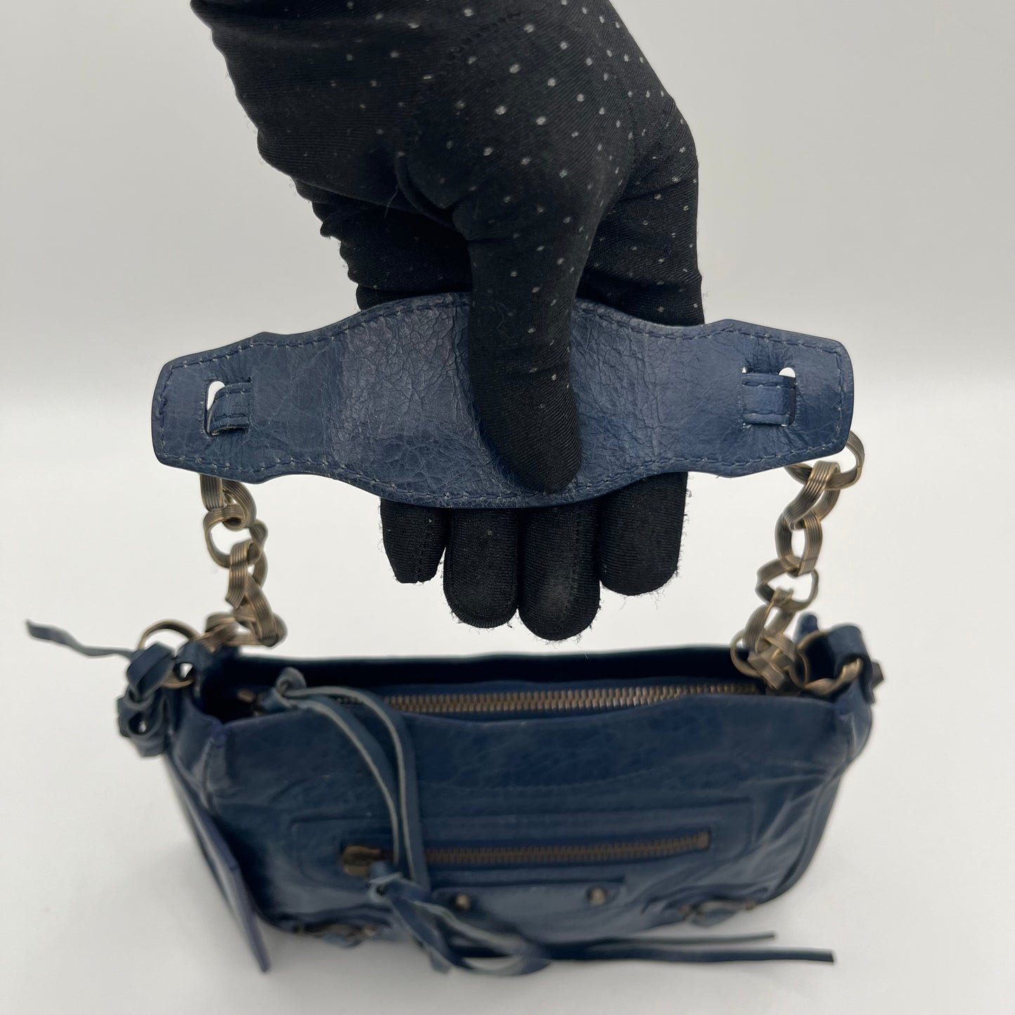 Balenciaga Dark Blue Pochette