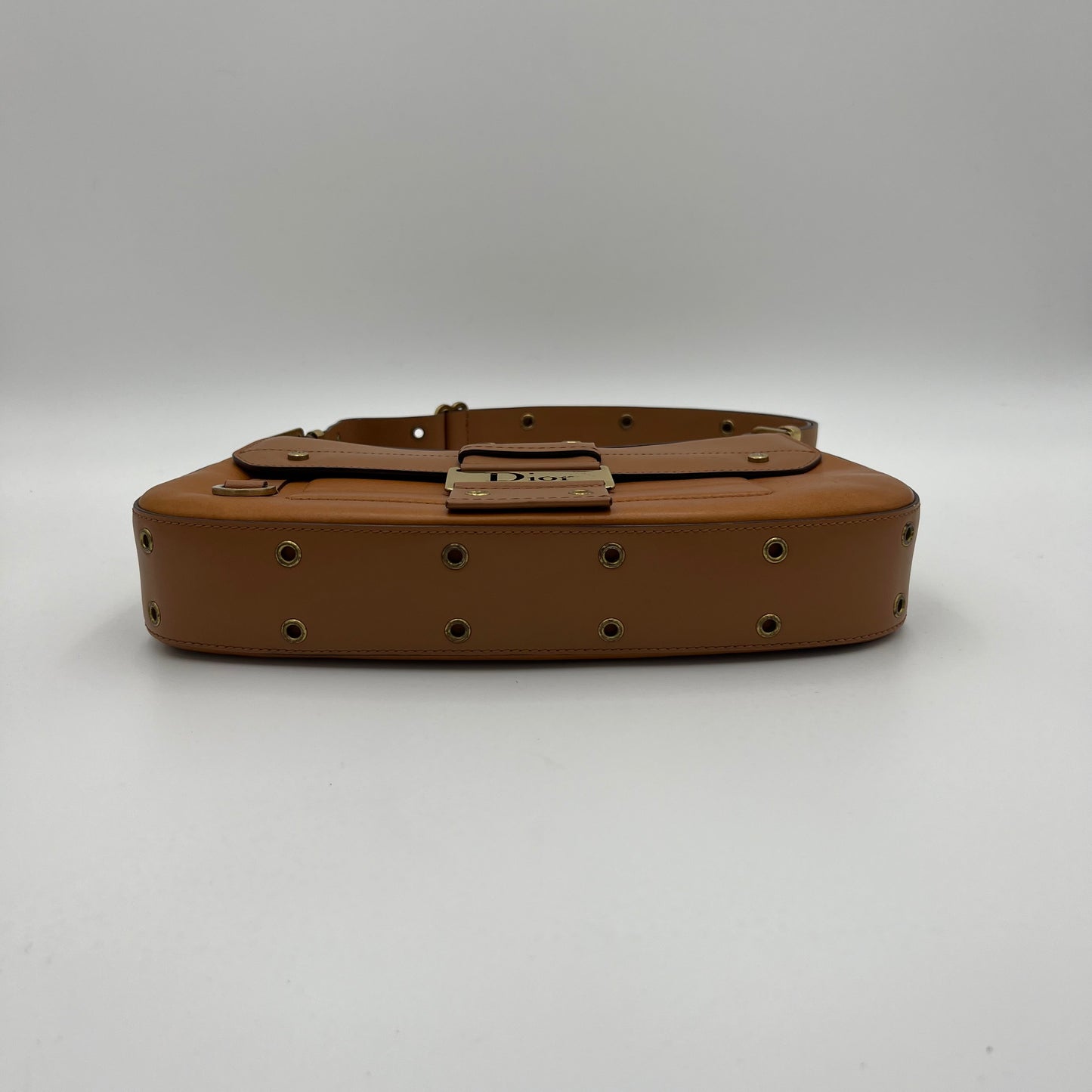 Christian Dior Brown Leather Columbus