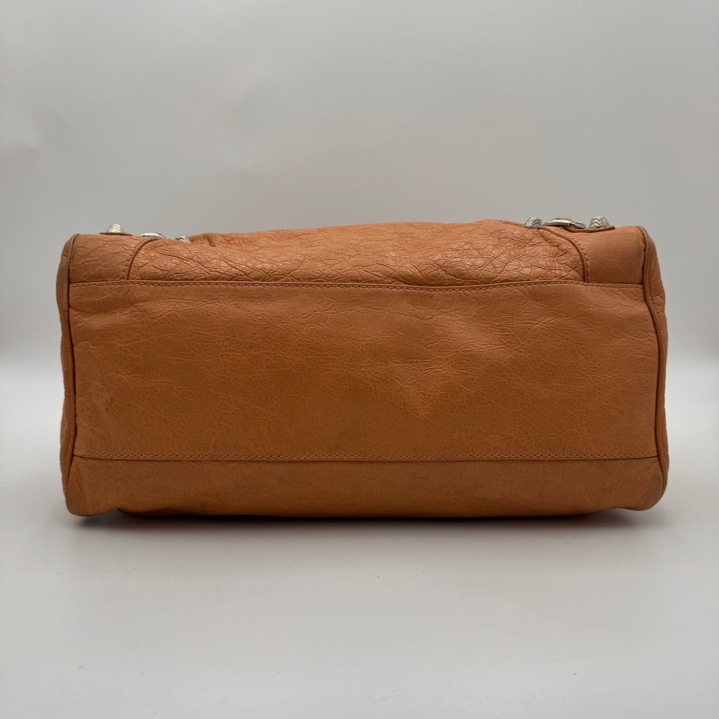 Balenciaga Melon Orange Leather Giant 12 Velo SHW