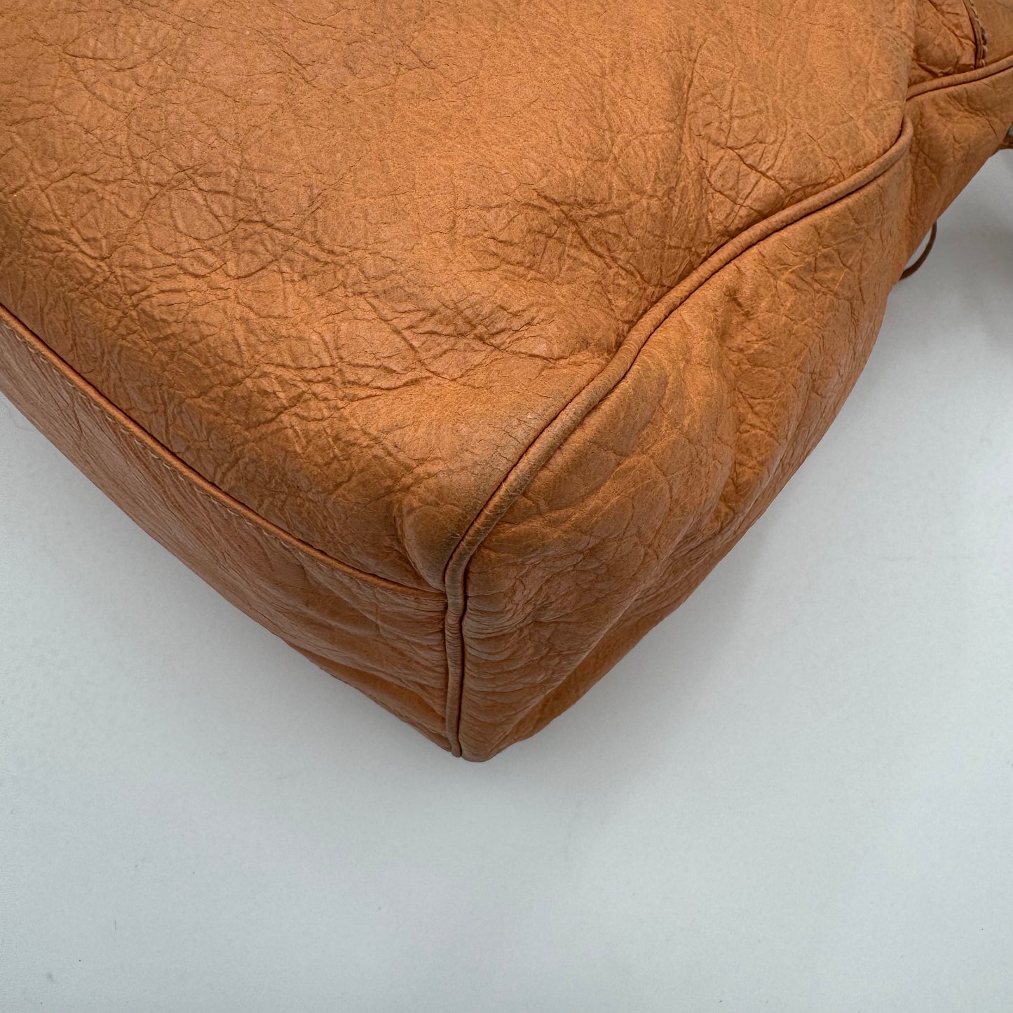 Balenciaga Melon Orange Leather Giant 12 Velo SHW
