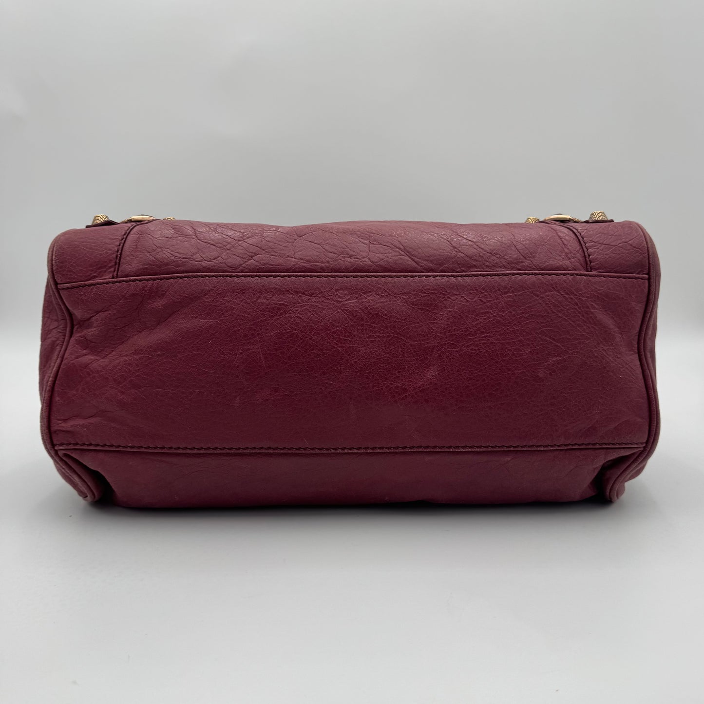 Balenciaga Burgundy Leather Giant 12 Velo RGHW