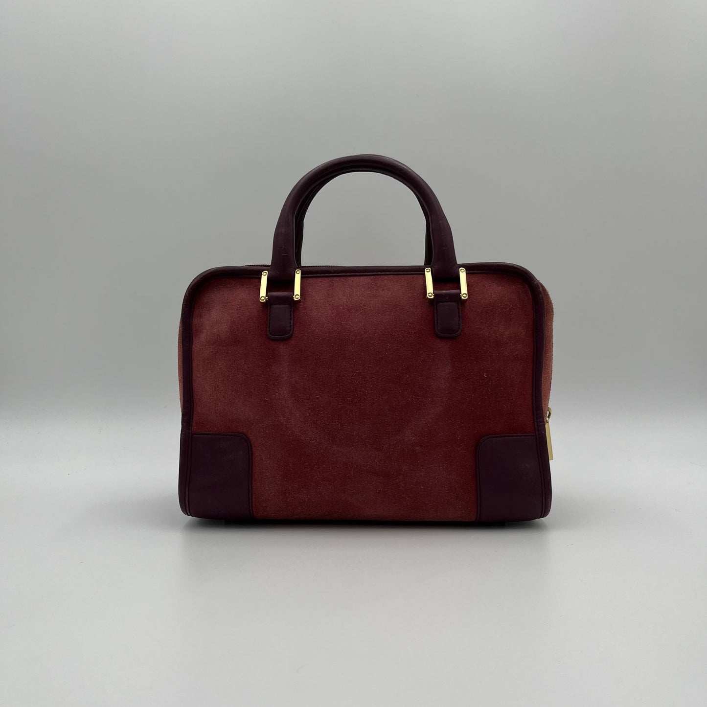 Loewe Wine Suede Amazona 28