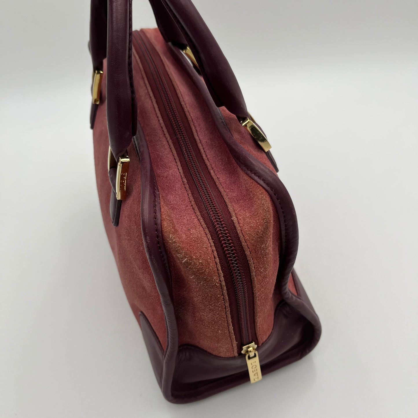 Loewe Wine Suede Amazona 28