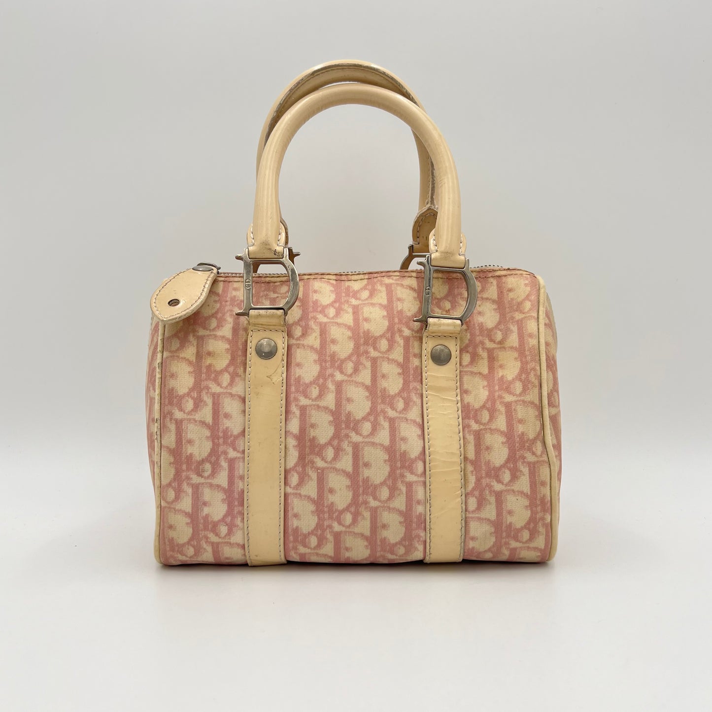 Christian Dior Pink Trotter PVC Mini Boston