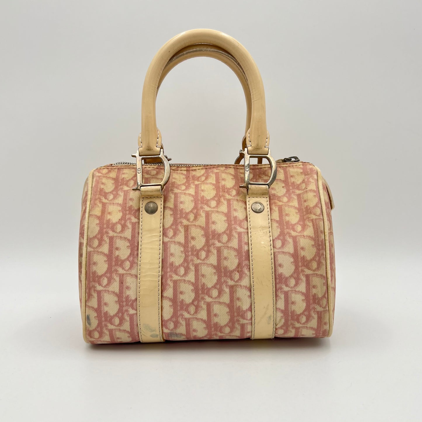 Christian Dior Pink Trotter PVC Mini Boston
