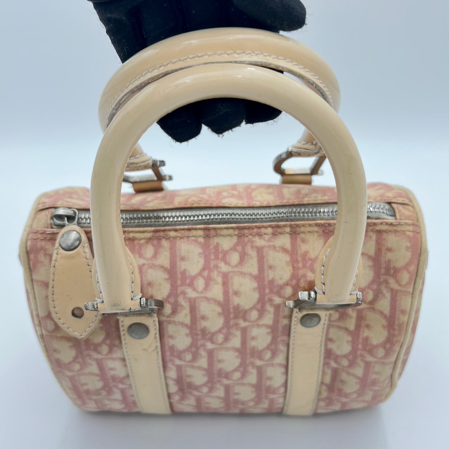 Christian Dior Pink Trotter PVC Mini Boston