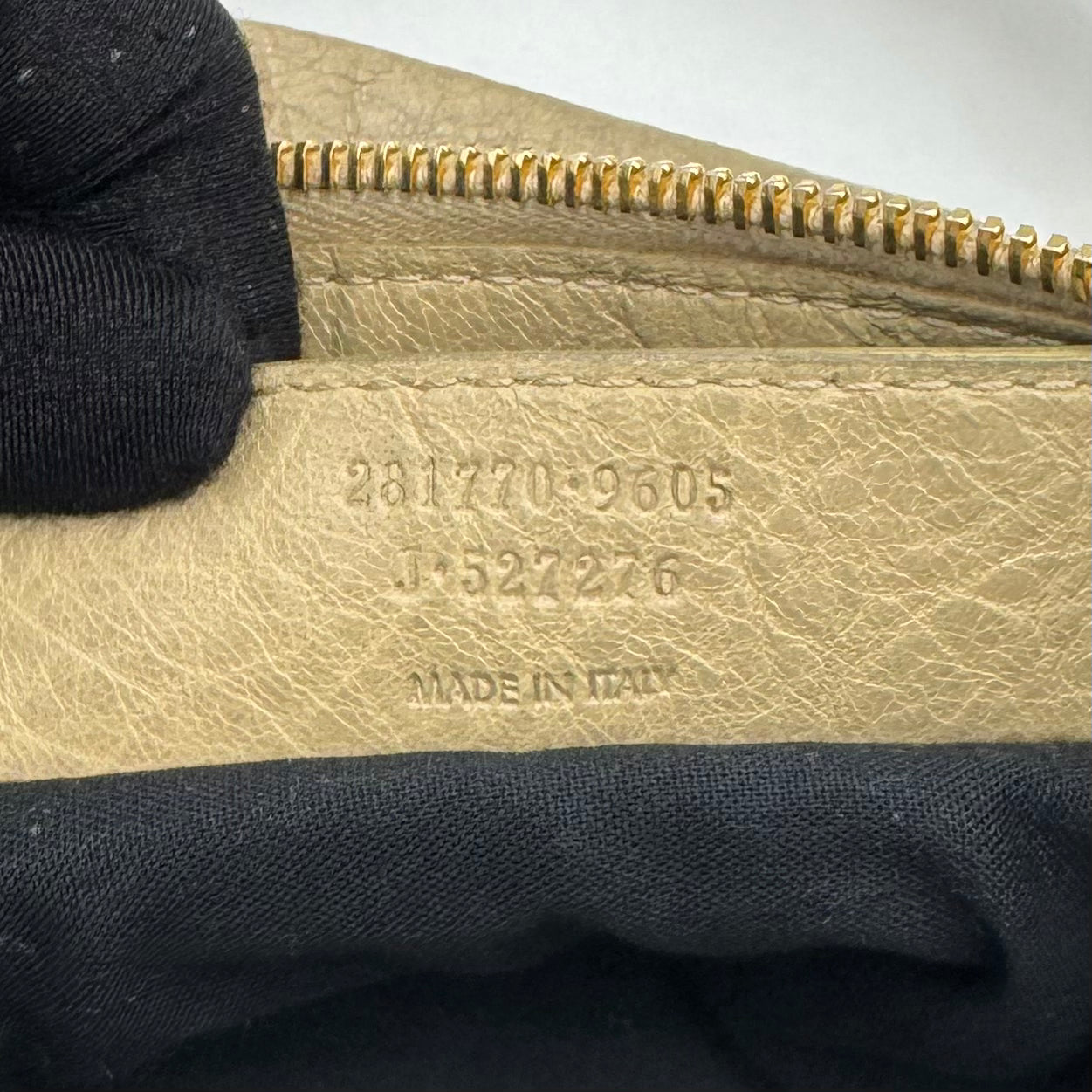 Balenciaga Beige Leather Giant 12 City GHW