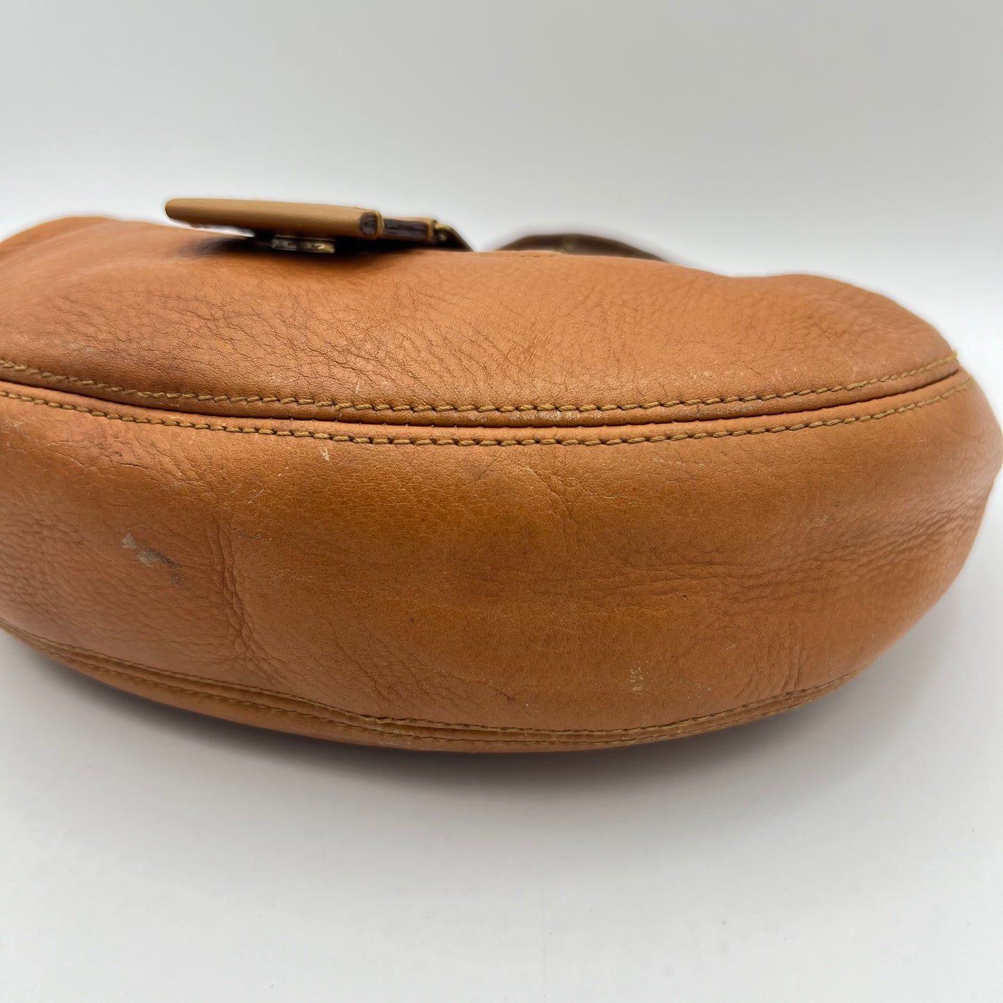 Christian Dior Brown Leather Street Chic Hobo Bag