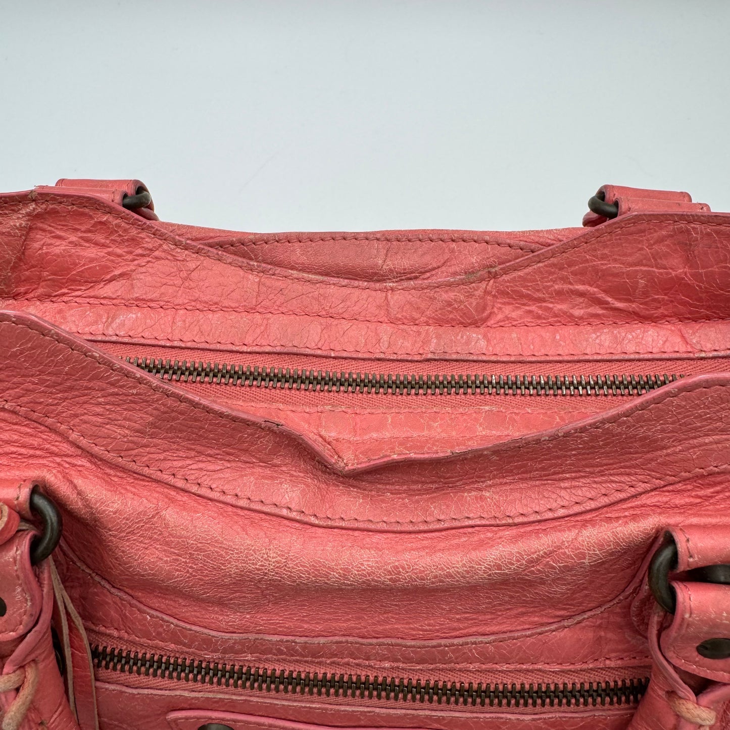 Balenciaga Rose Jaipue Pink Leather Classic City