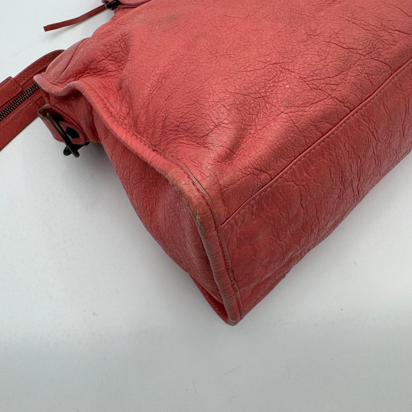 Balenciaga Rose Jaipue Pink Leather Classic City