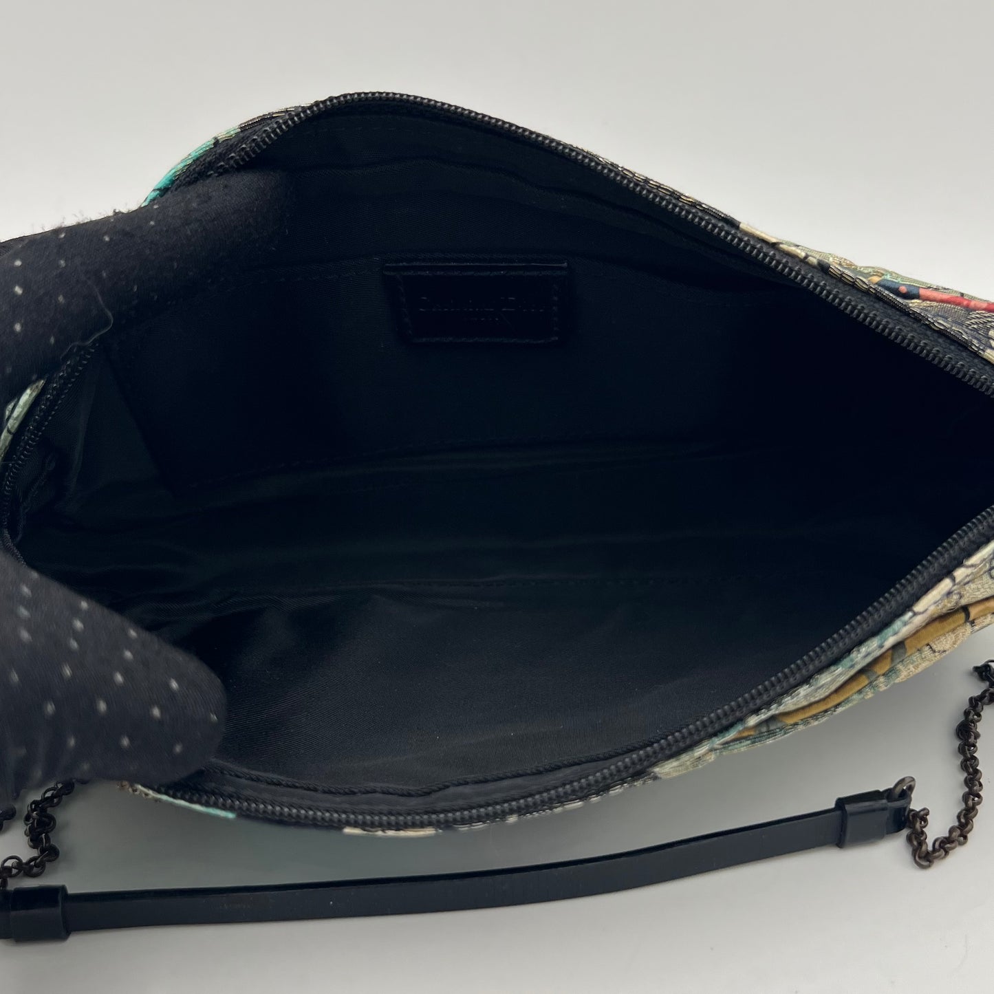 Christian Dior John Galliano F/W 01 No.1 Embellished Jacquard Floral Pochette