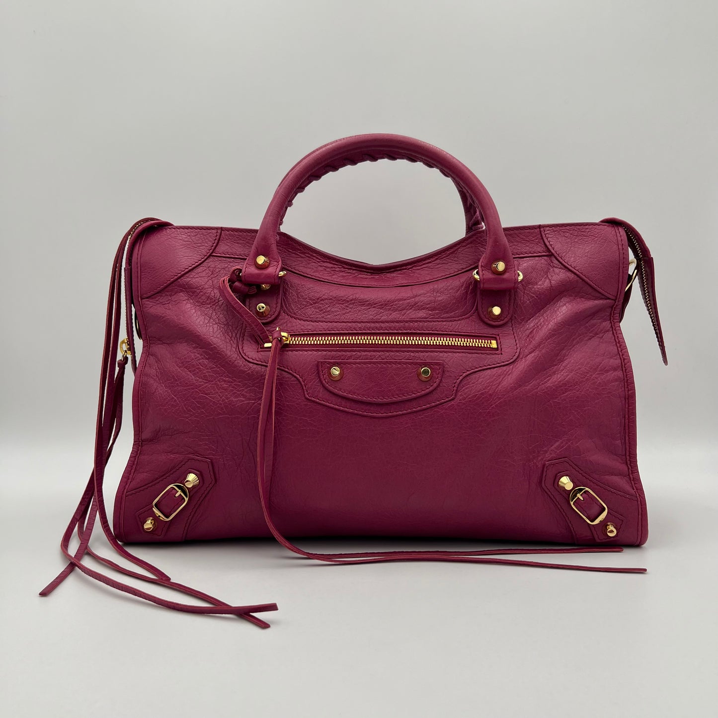 Balenciaga Magenta Pink Classic City Bag