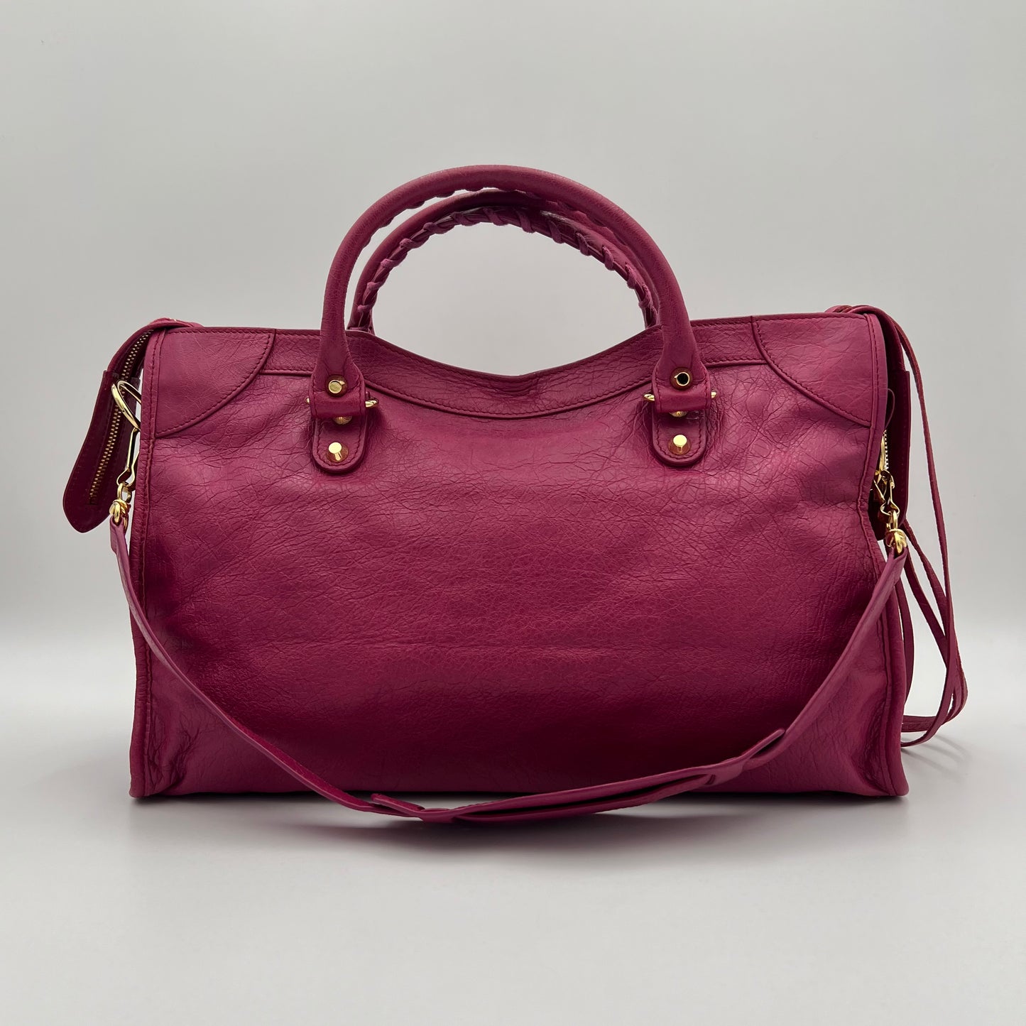 Balenciaga Magenta Pink Classic City Bag
