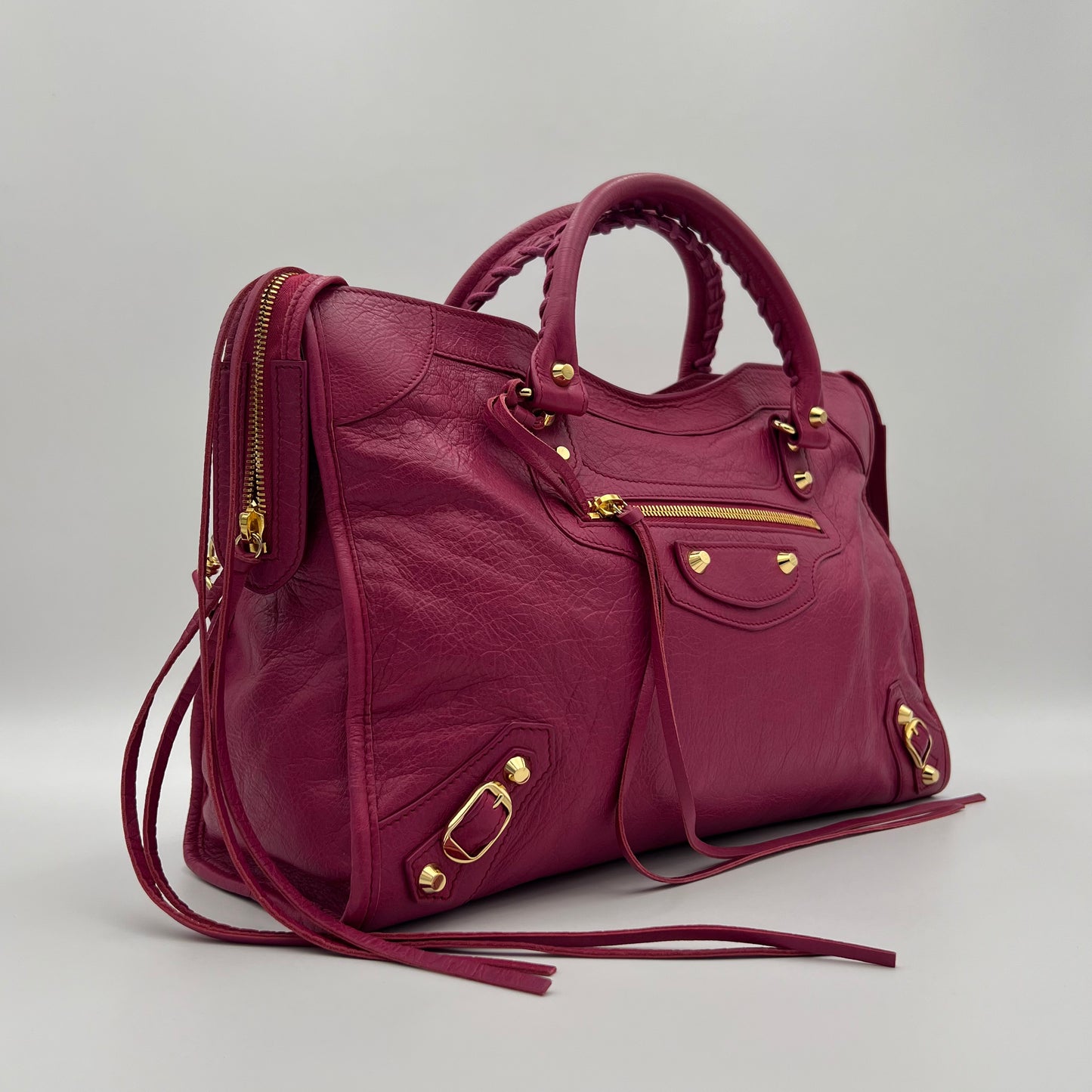 Balenciaga Magenta Pink Classic City Bag