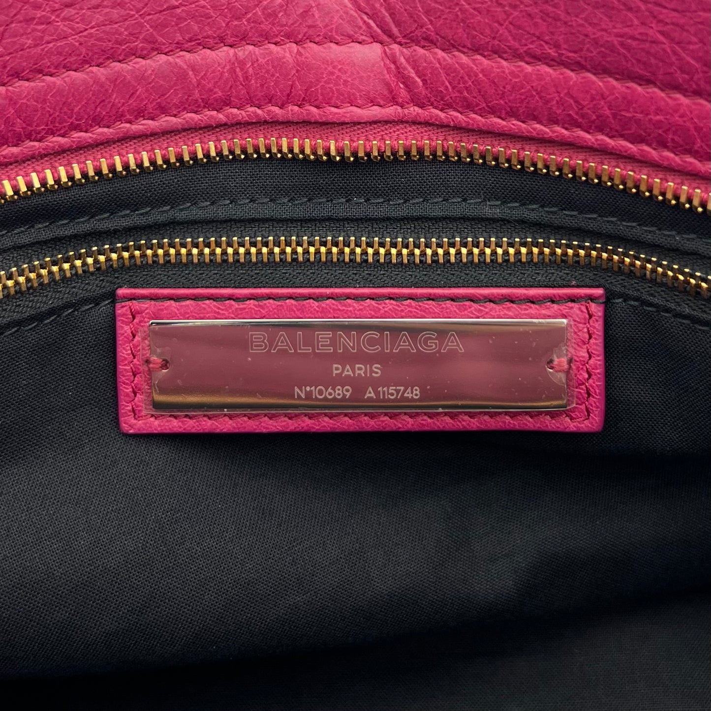 Balenciaga Magenta Pink Classic City Bag