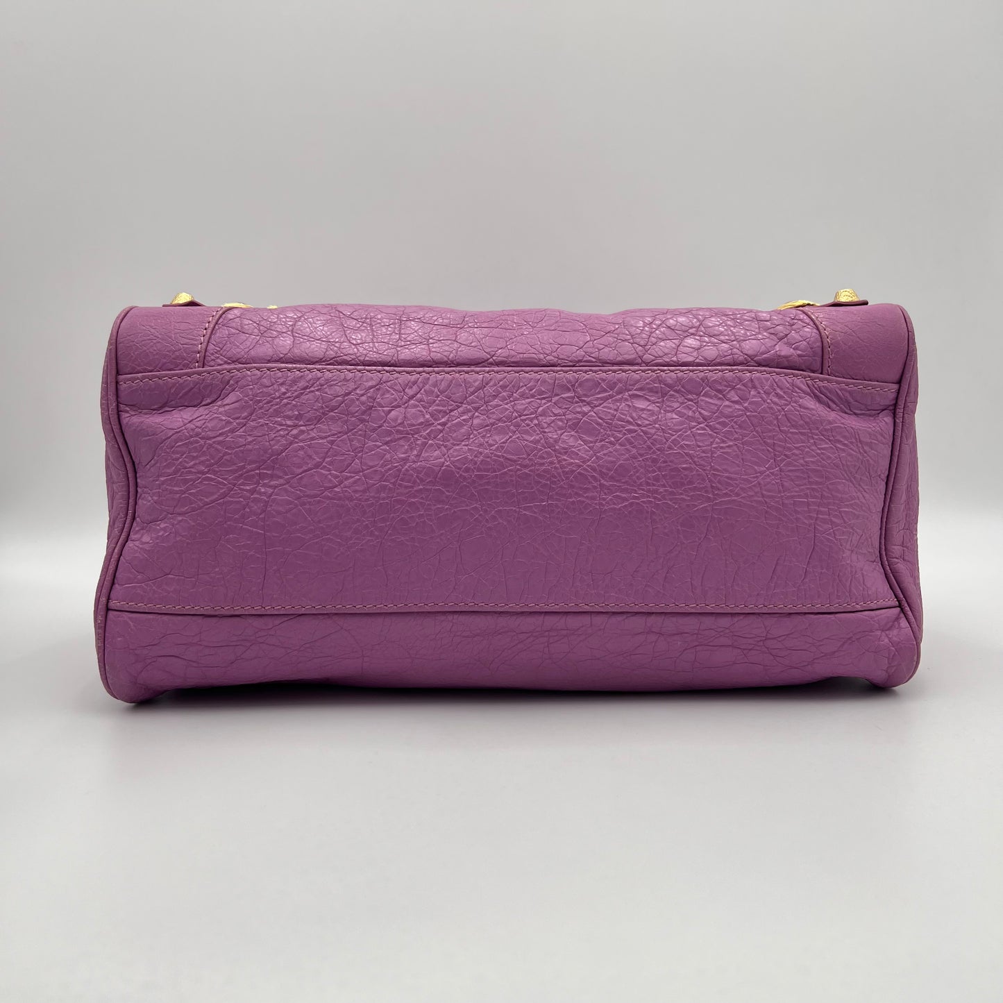 Balenciaga Purple Leather Giant 12 Velo GHW