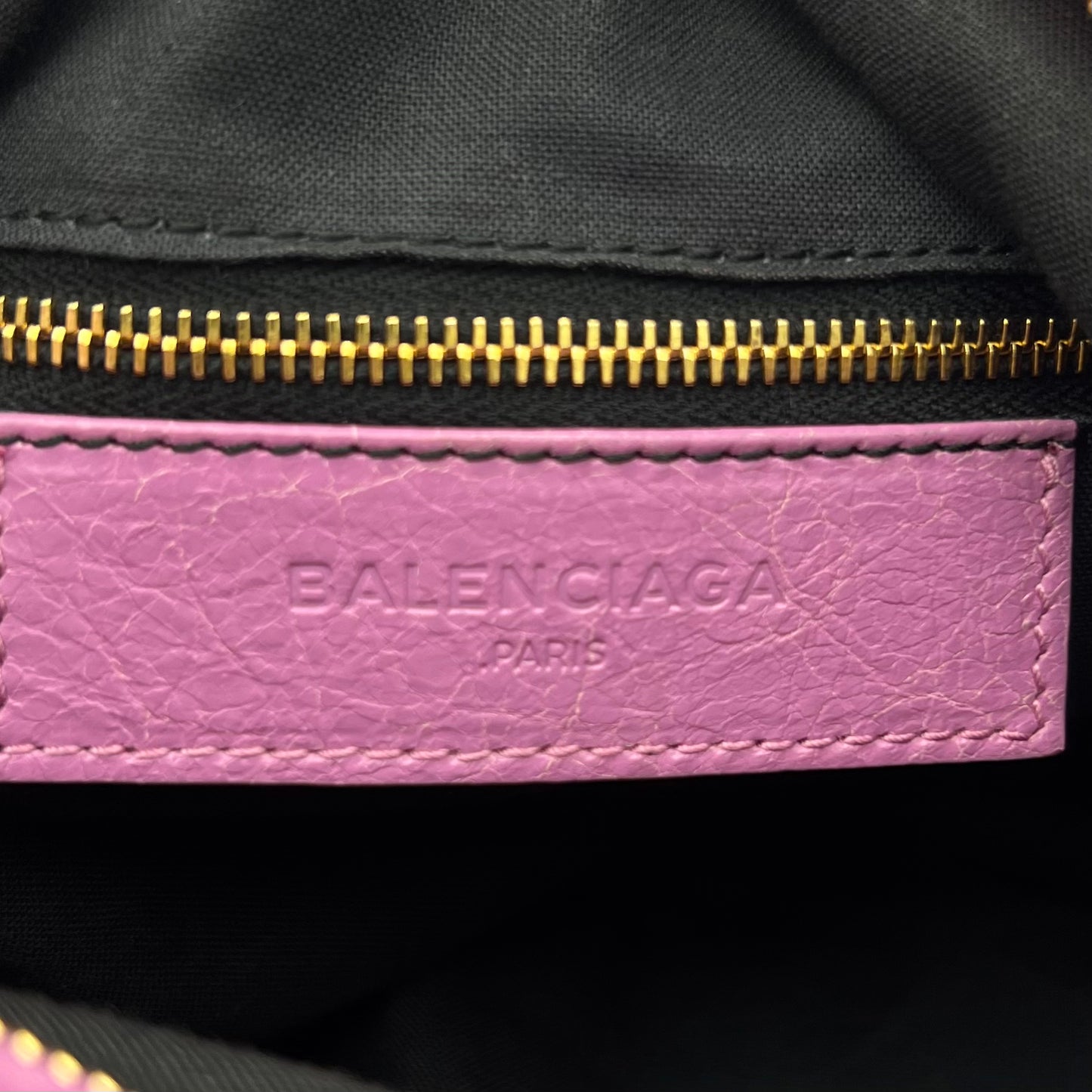 Balenciaga Purple Leather Giant 12 Velo GHW