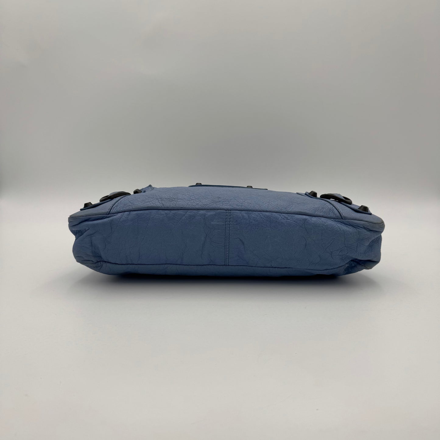 Balenciaga Powder Blue Leather Classic First